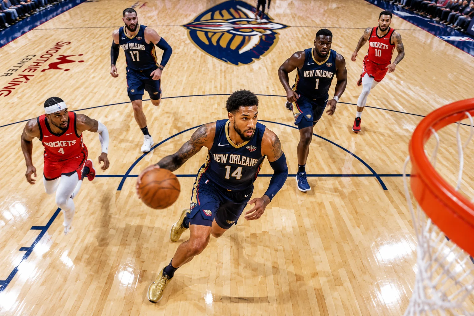 New Orleans Pelicans en compétition